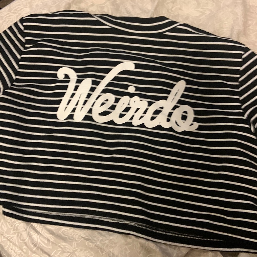 Striped Crop Top